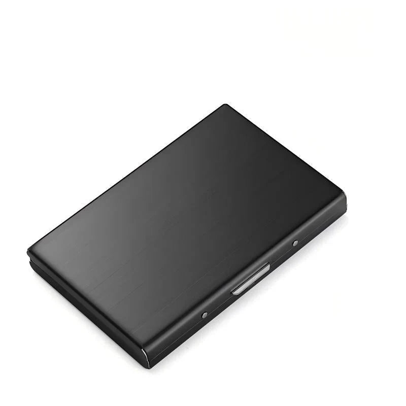 🔒 Slim RFID-Blocking Metal Card Holder