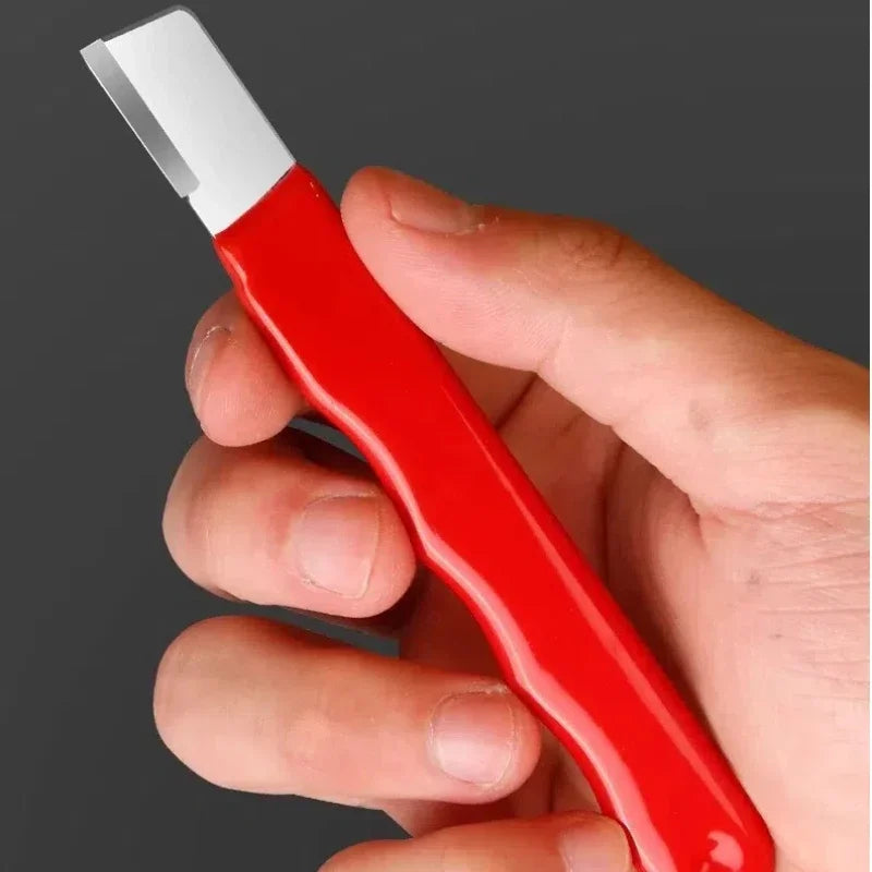 Professional Knife & Scissors Sharpener – Tungsten Ceramic Blade Honer for Kitchen & Garden Tools