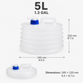 ☀️ Summer Limited-Time 50% OFF💧 – Collapsible Water Container with Spigot