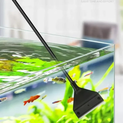 Fish Tank Cleaning Tool Set – Multi-Functional Aquarium Algae Scraper & Sand Shovel