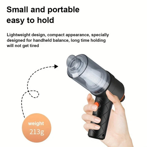 Wireless Handheld Car Vacuum – Cordless Auto Vacuum Cleaner 5500 Pa High Suction for Home & Car