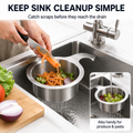 Hanging Sink Drain Basket 💧 Catch Scraps & Drain Water Fast