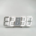 3D LED Digital Alarm Clock – Wall & Desk Clock with Temperature Display for Home & Office