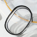 Transparent Storage Bags Keychain Data Line Coin Toys Organizer Case Thicken Clear Wallet Keyring Car Key Holder Jewelry Gifts