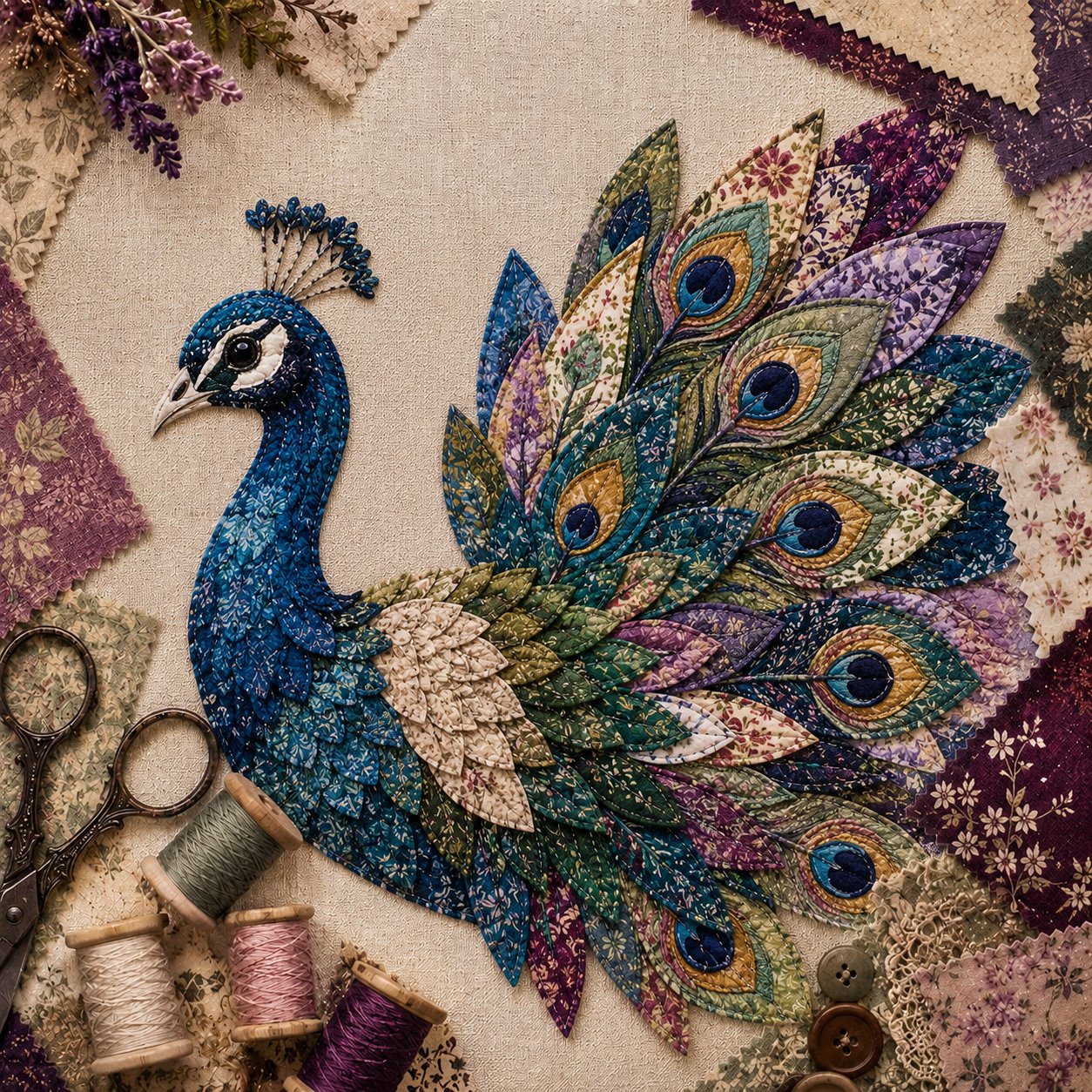 🧵Beginner Friendly - ✨3D Patchwork Bird DIY Craft Kit – BUY 2 FREE SHIPPING