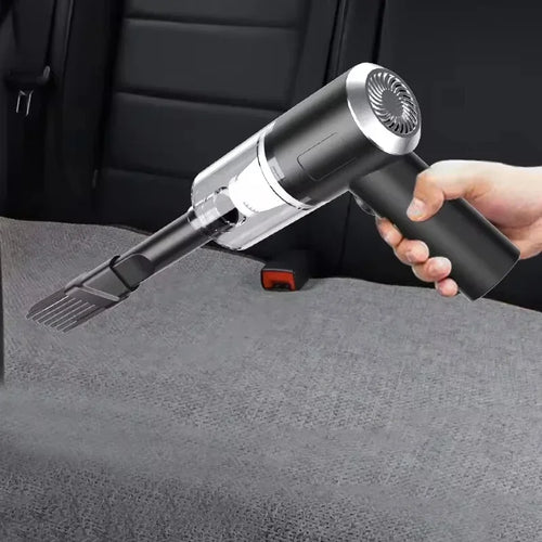 USB Rechargeable Handheld Vacuum Cleaner – Compact Car & Home Vacuum with High-Power Suction and Automatic Operation