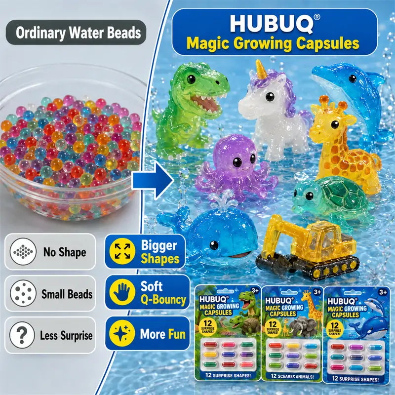 Grow-in-Water Animal Capsule Toys