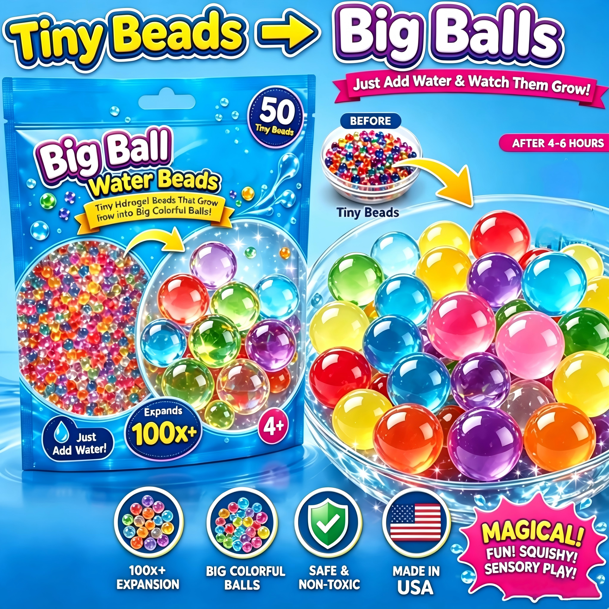 🔥Mystery Shape Water Beads
