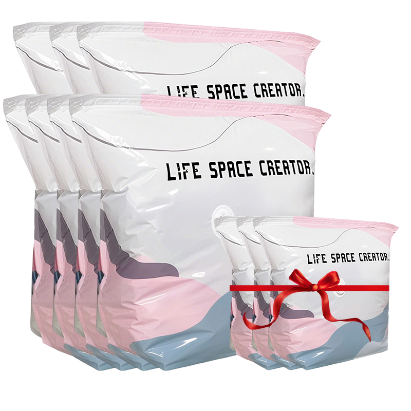 🧳💨 No‑Pump Vacuum Storage Bags